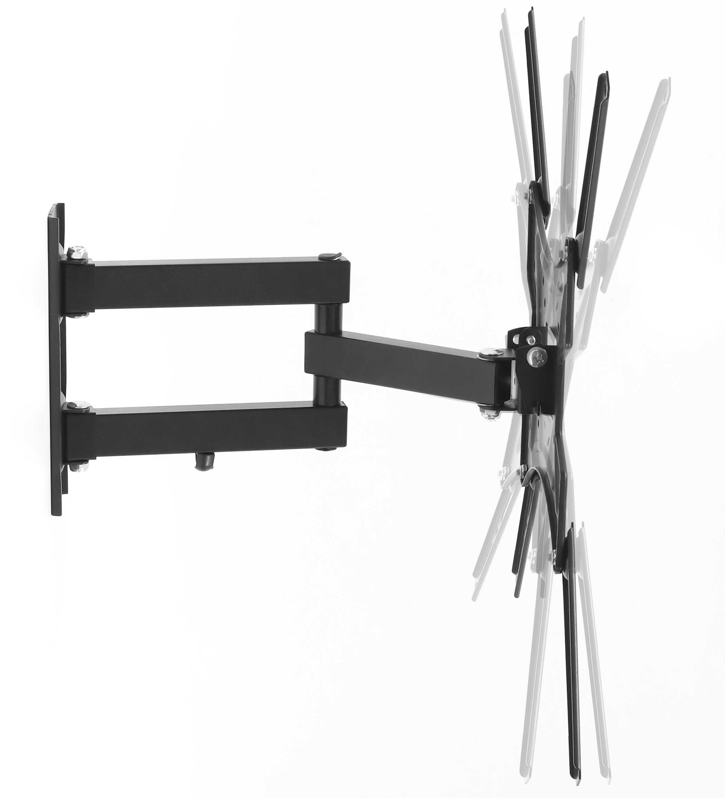 WIESZAK do TV UCHWYT na Telewizor Regulowany Obrotowy LED LCD 13"-65"