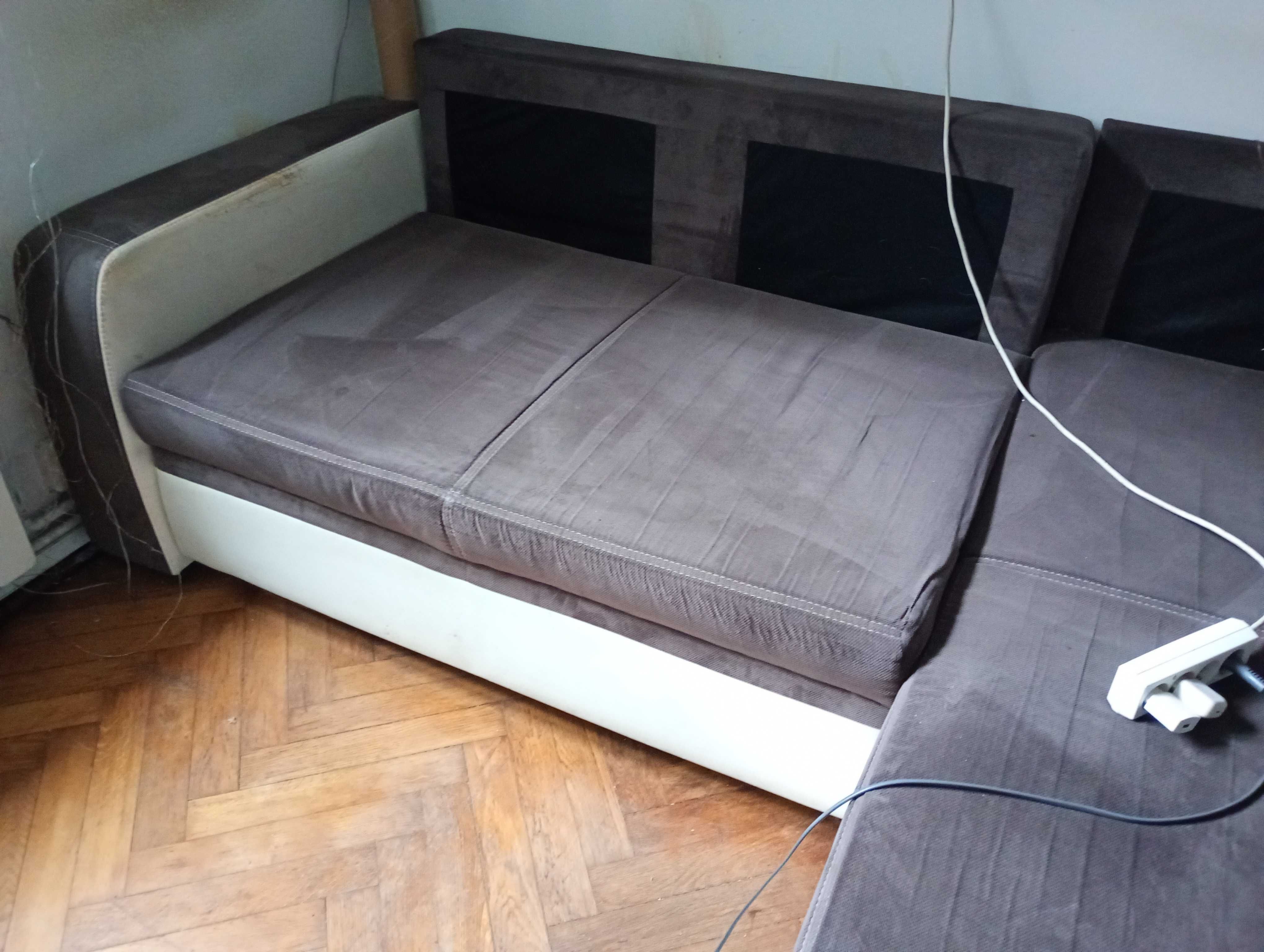 podwójna sofa rozkładana