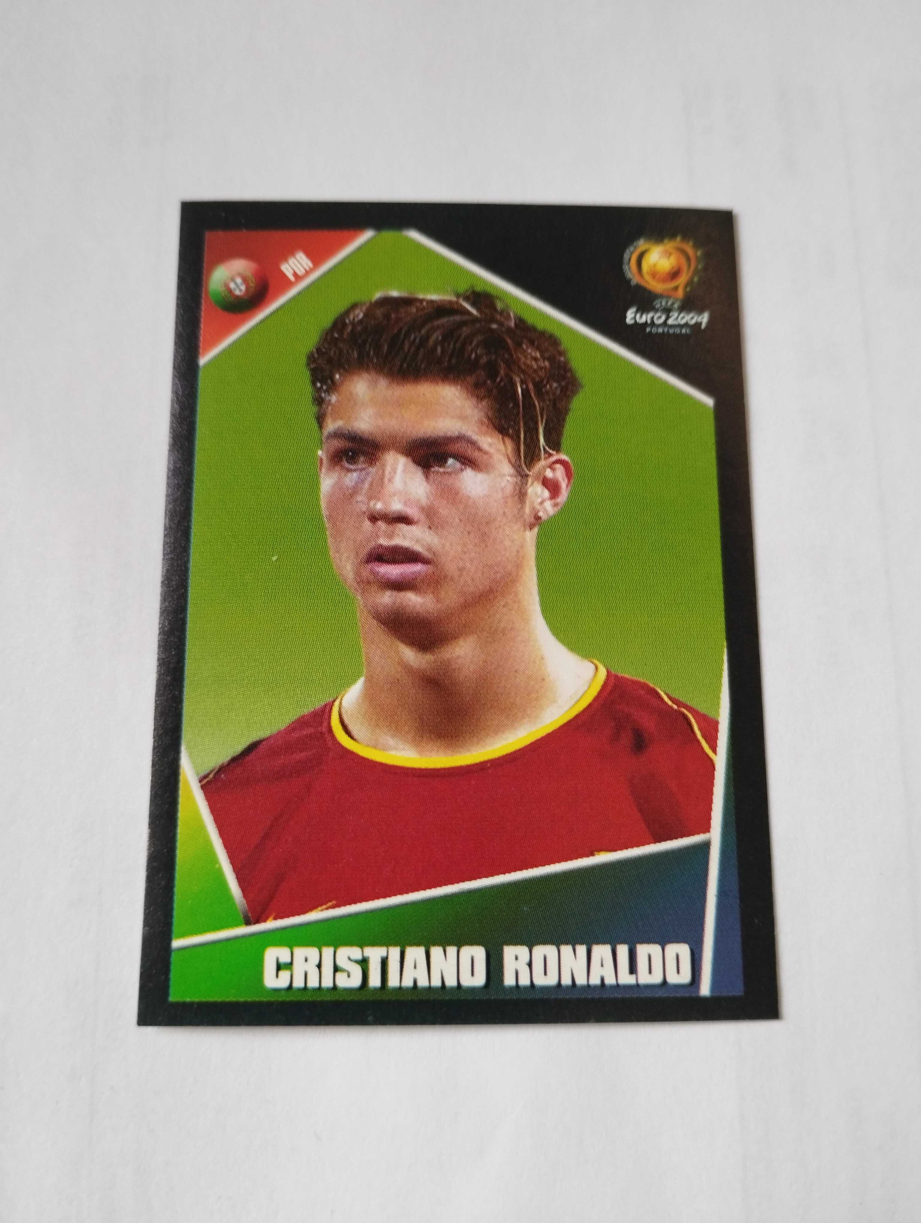 Cromos e cartas de Cristiano Ronaldo Panini Topps Rookie card sticker