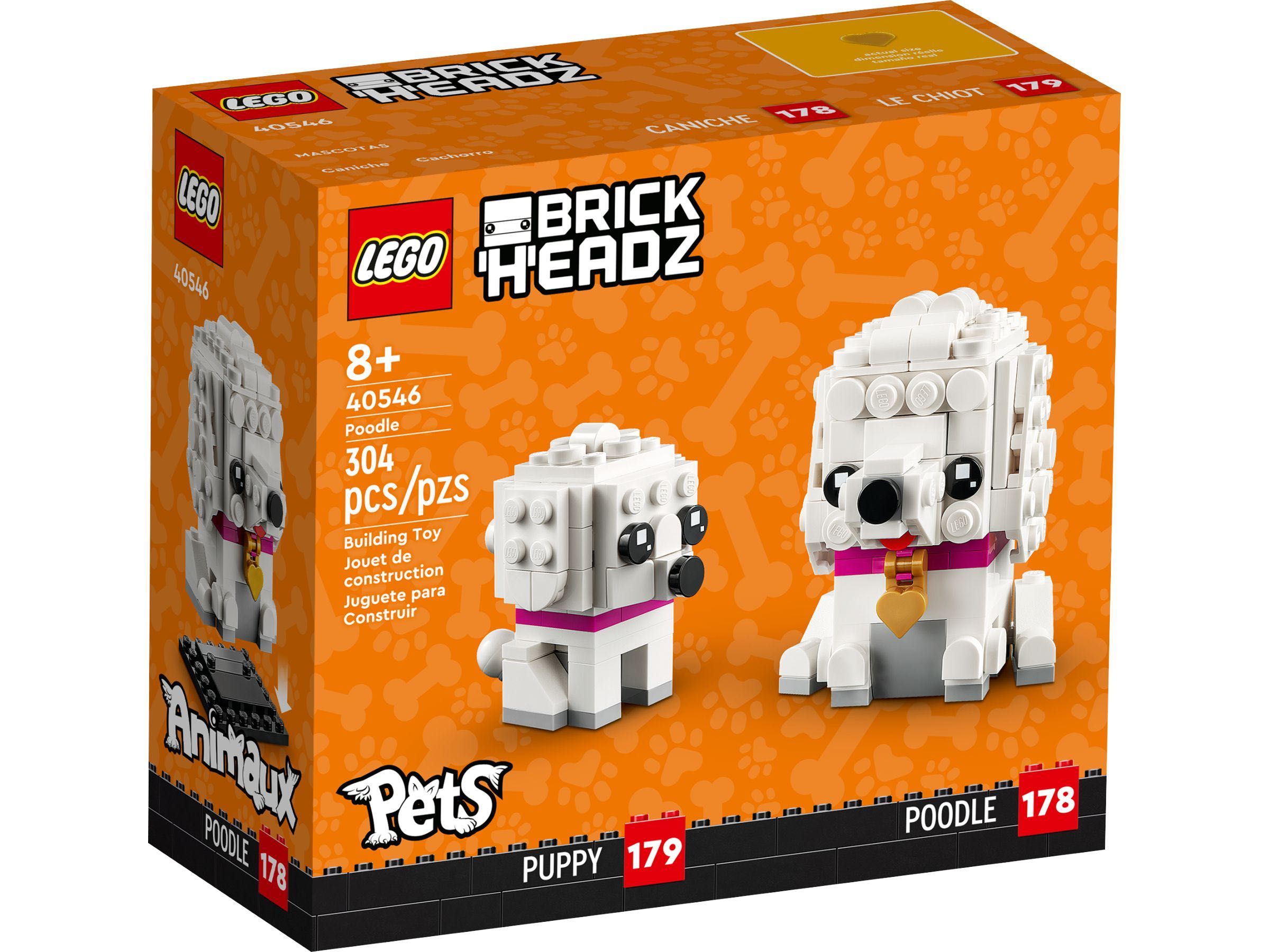 LEGO 40546 BrickHeadz - Pudel