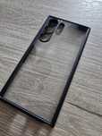 Etui Spigen Ultra Hybrid Czarne Przezroczyste Samsung S24 Ultra