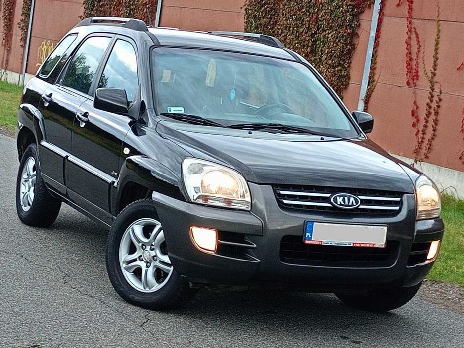 Śliczny Kia Sportage-2,0CRDI-140KM/Klima/Tempomat/Zarejestrowany