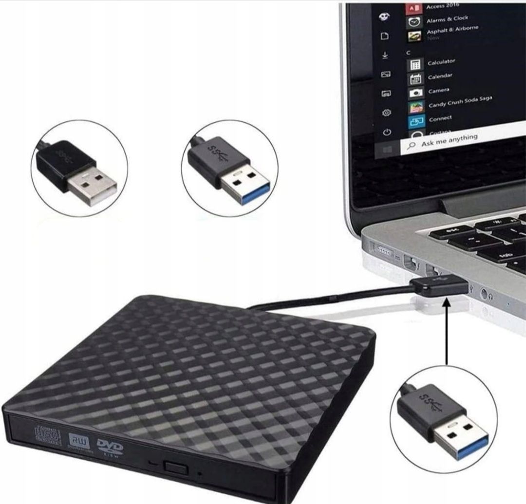 Napęd Nagrywarka CD/DVD zewnętrzna JJN CB31005