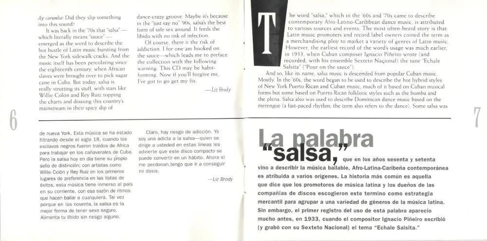 CD “Salsa Fresca: Dance Hits of the 90s” - como NOVO!