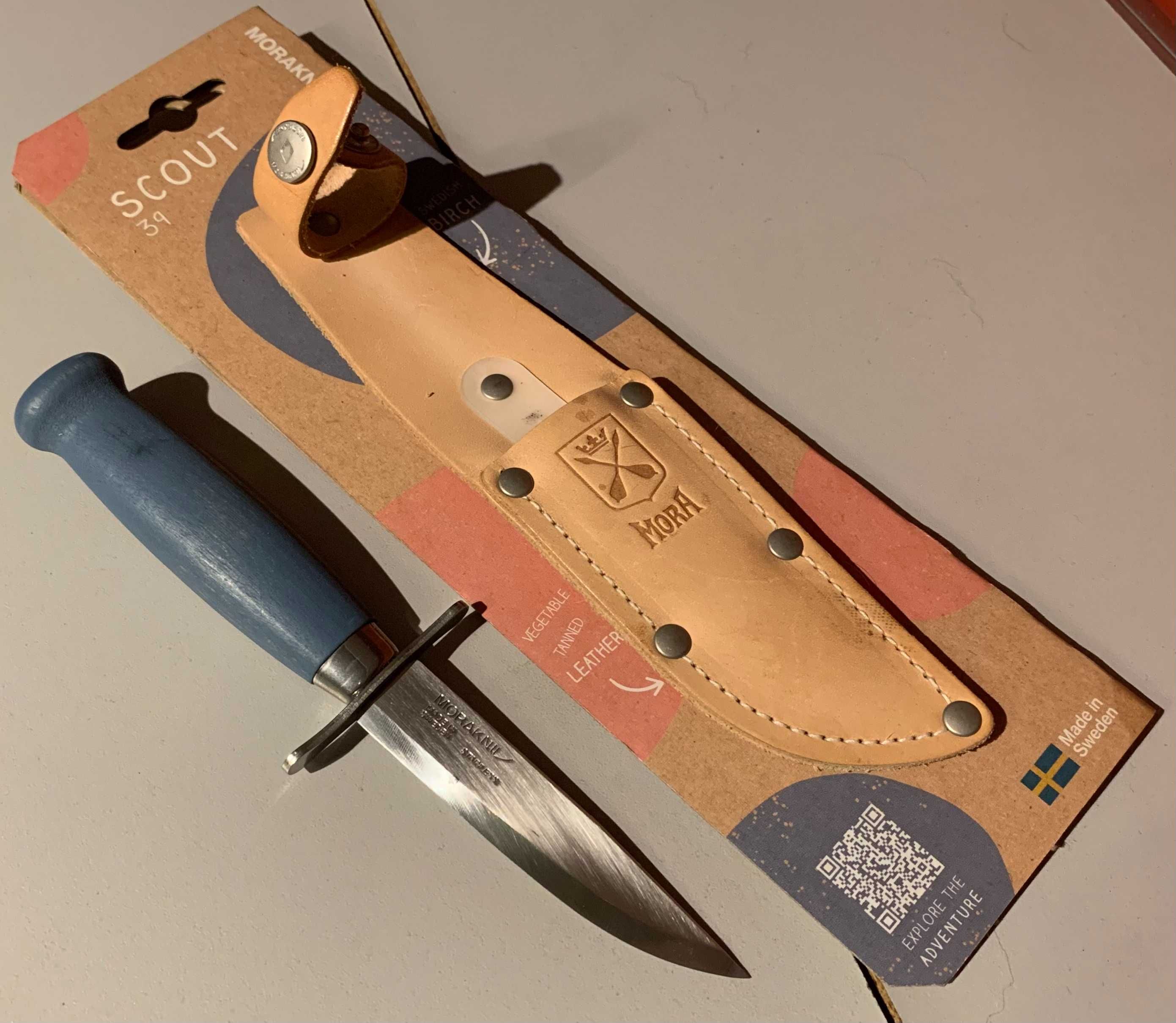 Nóż Morakniv Scout 39 (S) - Jagodowy
