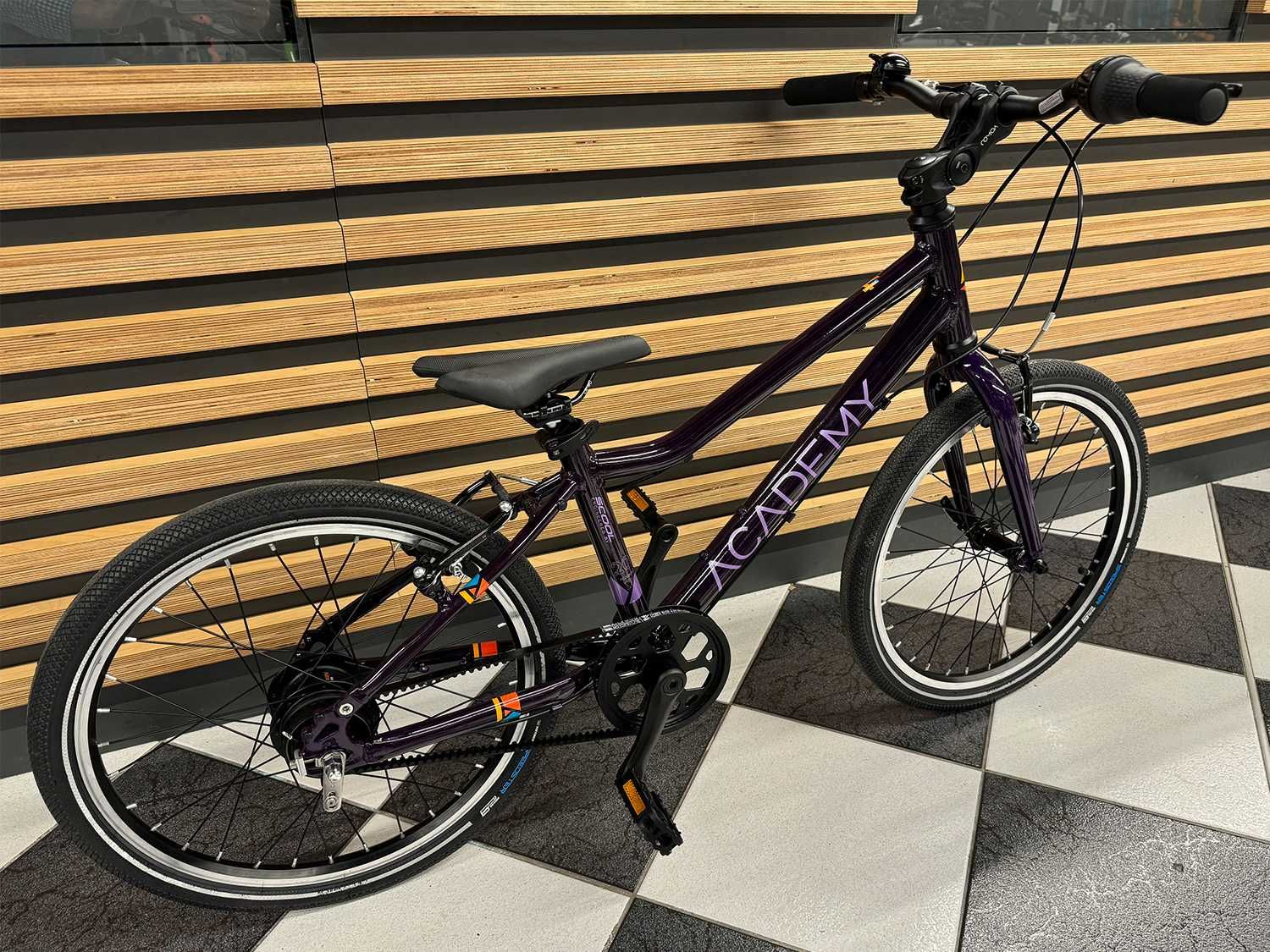 Rower dziecięcy ACADEMY 4 Belt Purple 20 KRAKÓW w ofercie kubikes puky