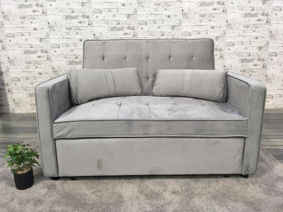 Oferta sofá cama novo confortável  porte grátis