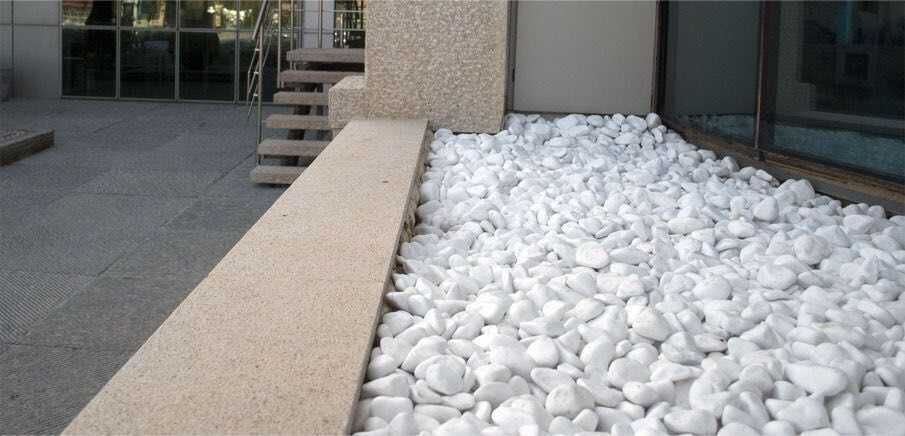 BIAŁY OTOCZAK Thassos Kamień DEKORACYJNY 1-2 cm 2-4 cm 4-8 cm 8-13 cm