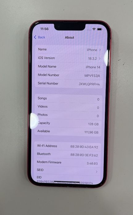 Iphone 14 product red 128GB vendo ou troco