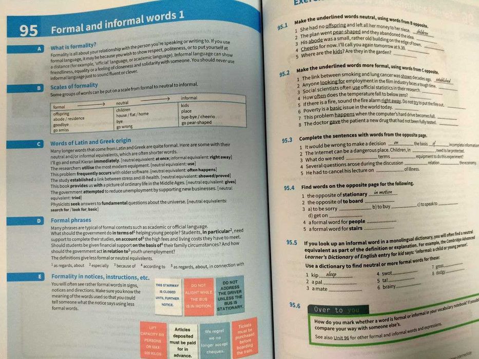 English vocabulary in use