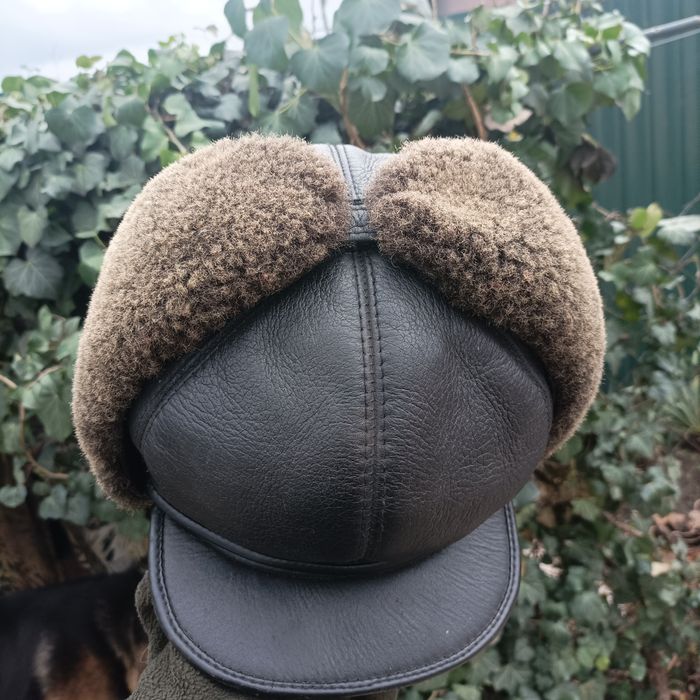 Зимняя шапка на овчине 58-59р