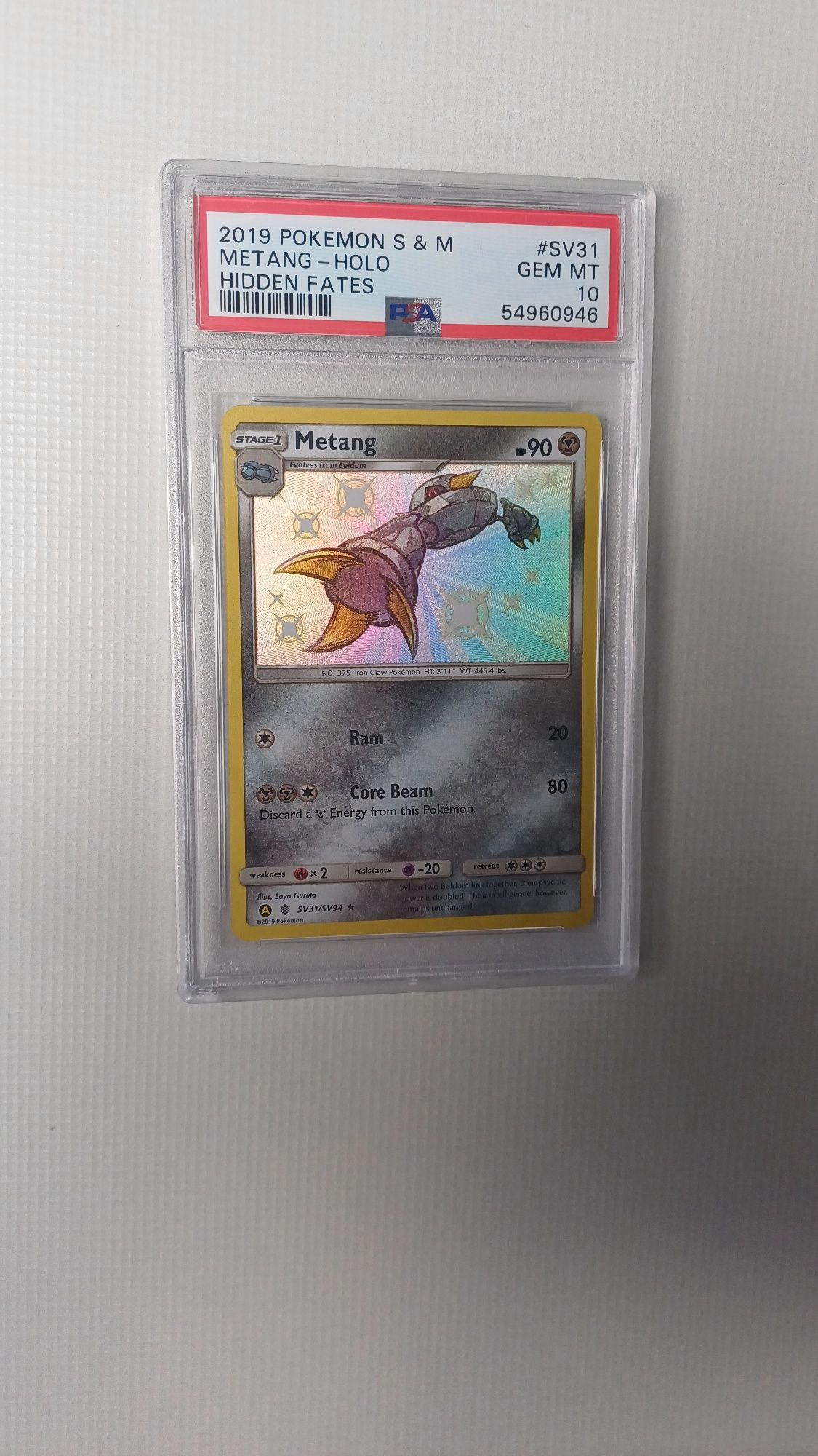 Metang HOLO PSA 10