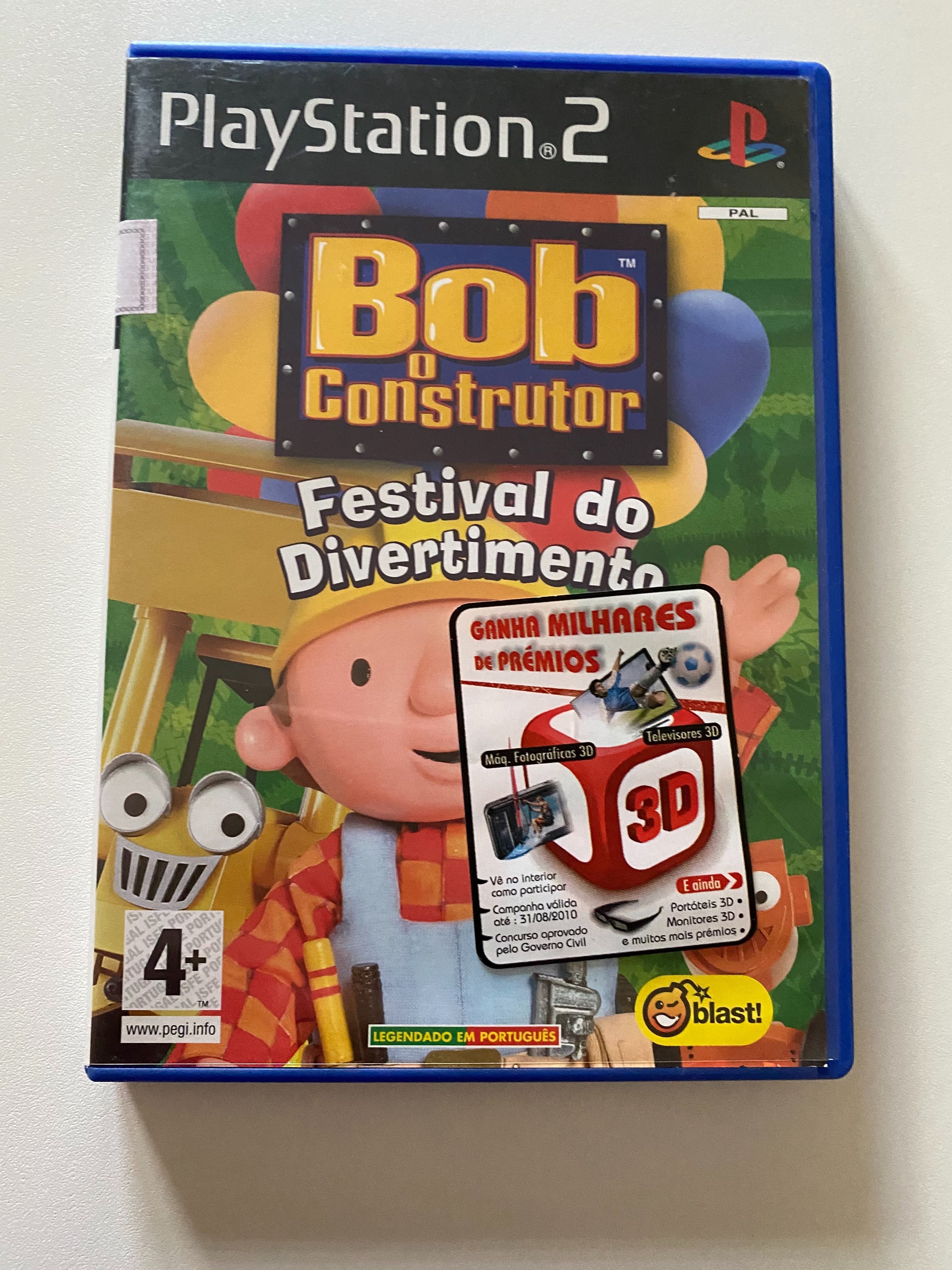 Jogo para PlayStation 2 Bob o Construtor