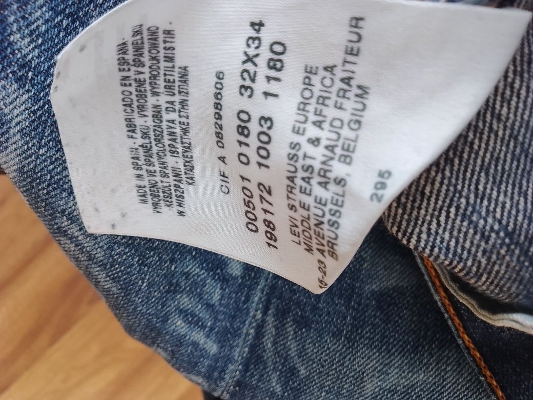 Spodnie Levi's Strauss 501