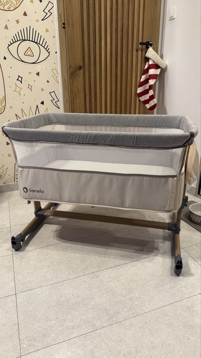 Kołyska łóżeczko Lionelo Leonie Beige Sand