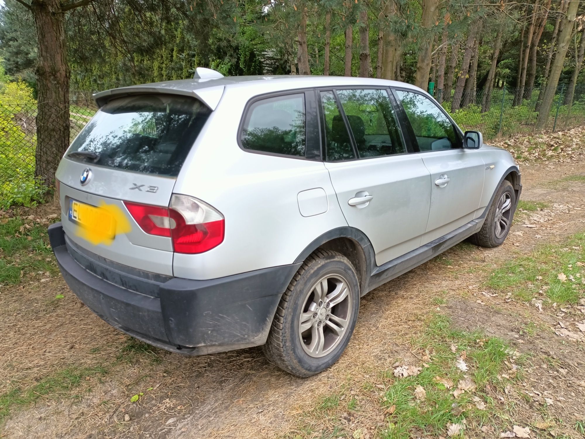 BMW X3 E83 2.0d X-Drive  Sprawny Bez prawa rejestracji