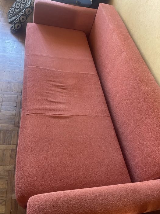 Диван розкладний з наиурального дерева