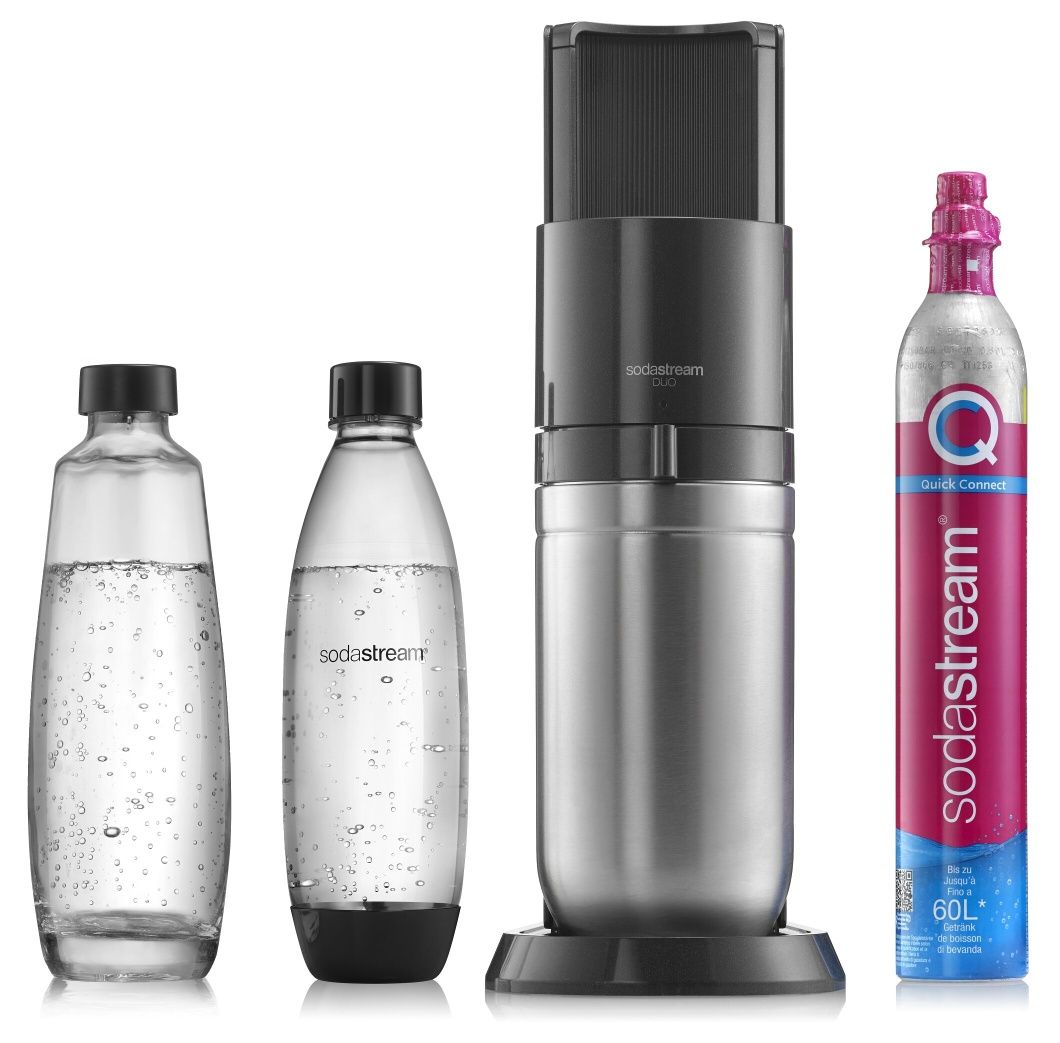 Soda stream wymiana butli Terra Duo Art Quick Connect