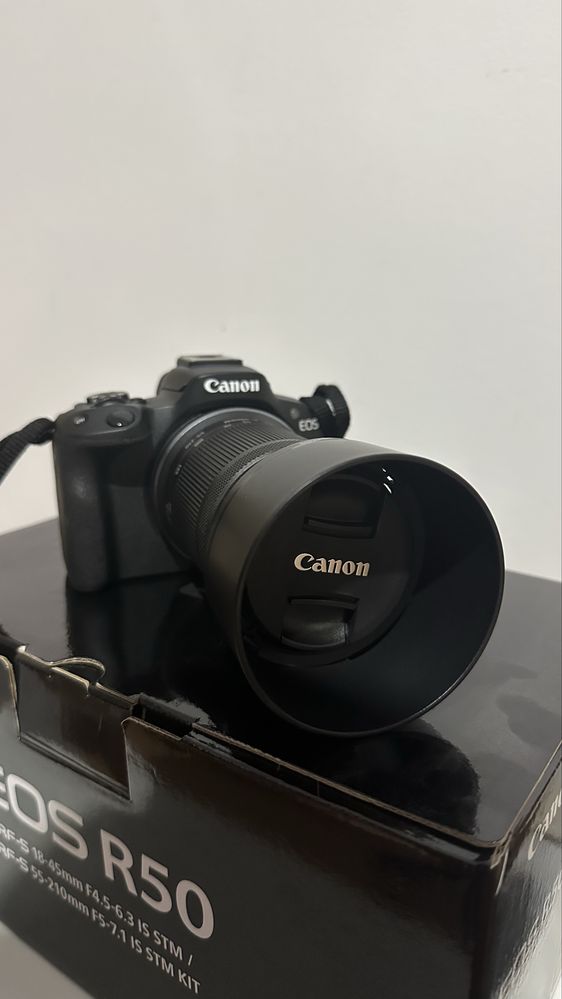 Canon R50 KIT 2 Lentes
