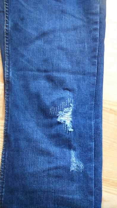 Spodnie jeans c. niebieski 157 Rocket Lager 30/32 dżinsy M slim