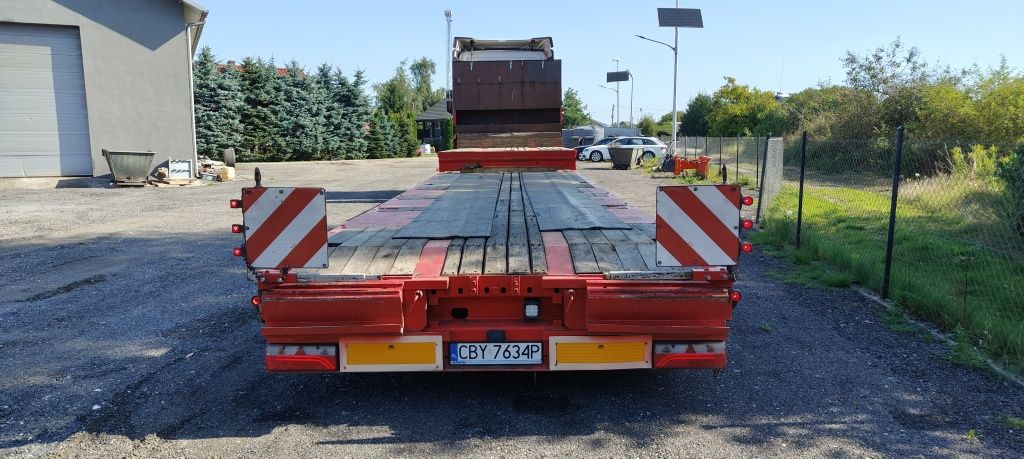 Naczepa niskopodwoziowa semik Kassbohrer