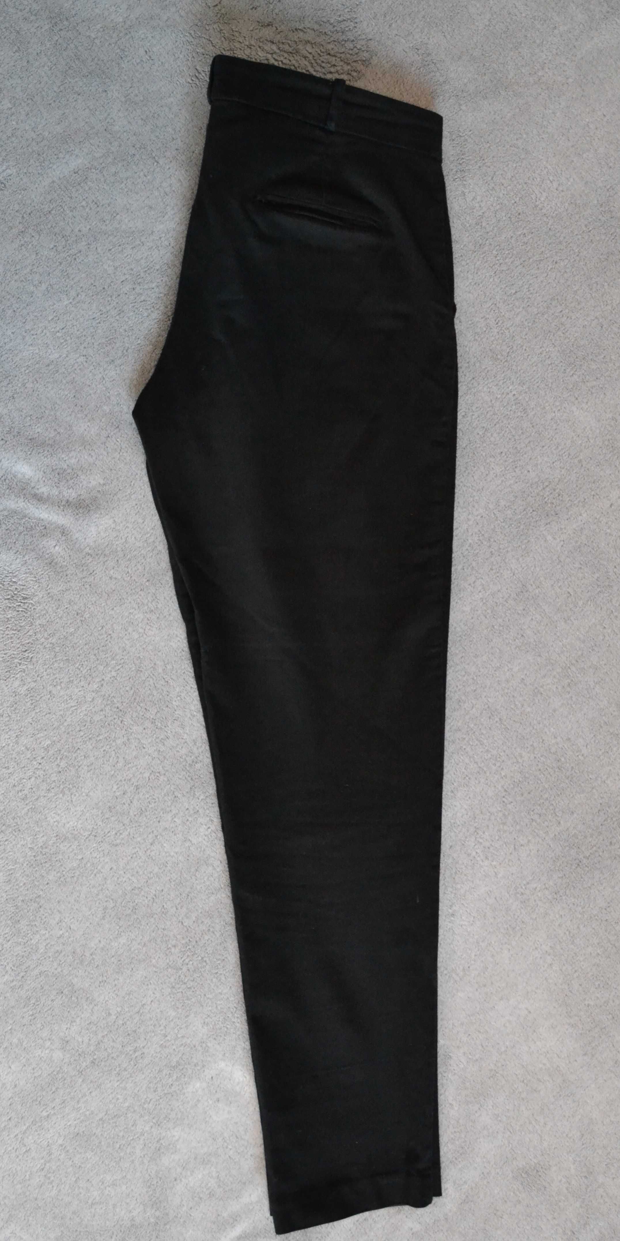 Spodnie damskie MANGO cygaretki, rozm.38 czarne