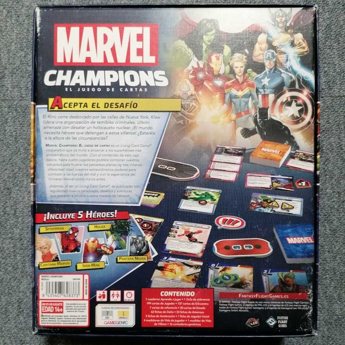 Marvel Champions - jogo de tabuleiro
