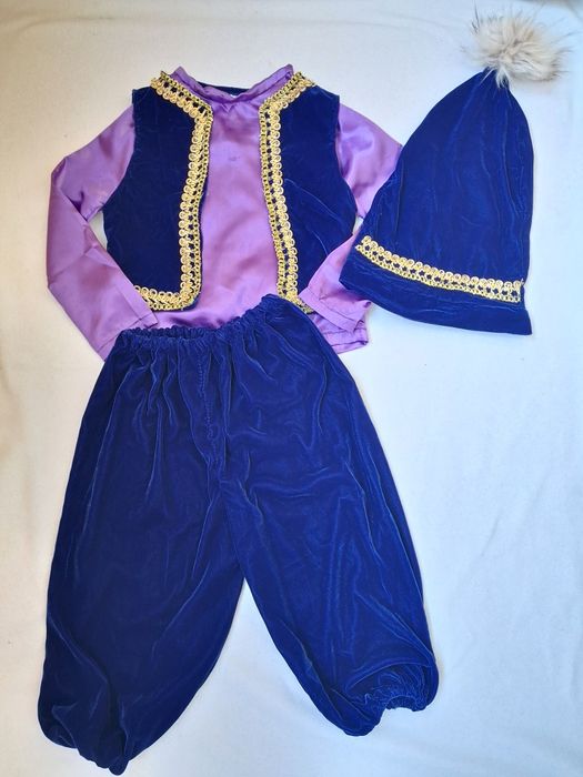 Карнавальний костюм на хлопчика на новорічне свято гном пряник пігвін