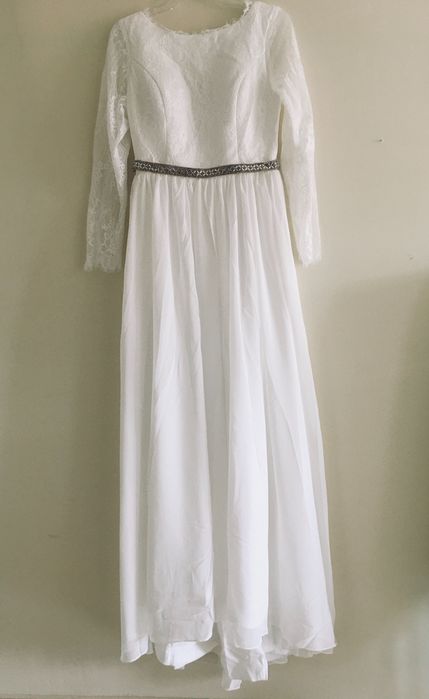 Suknia ślubna Ivory rękawy 36, 38, 40, 42, 44, 46