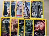 National Geographic - 20 szt. czasopismo + dodatki