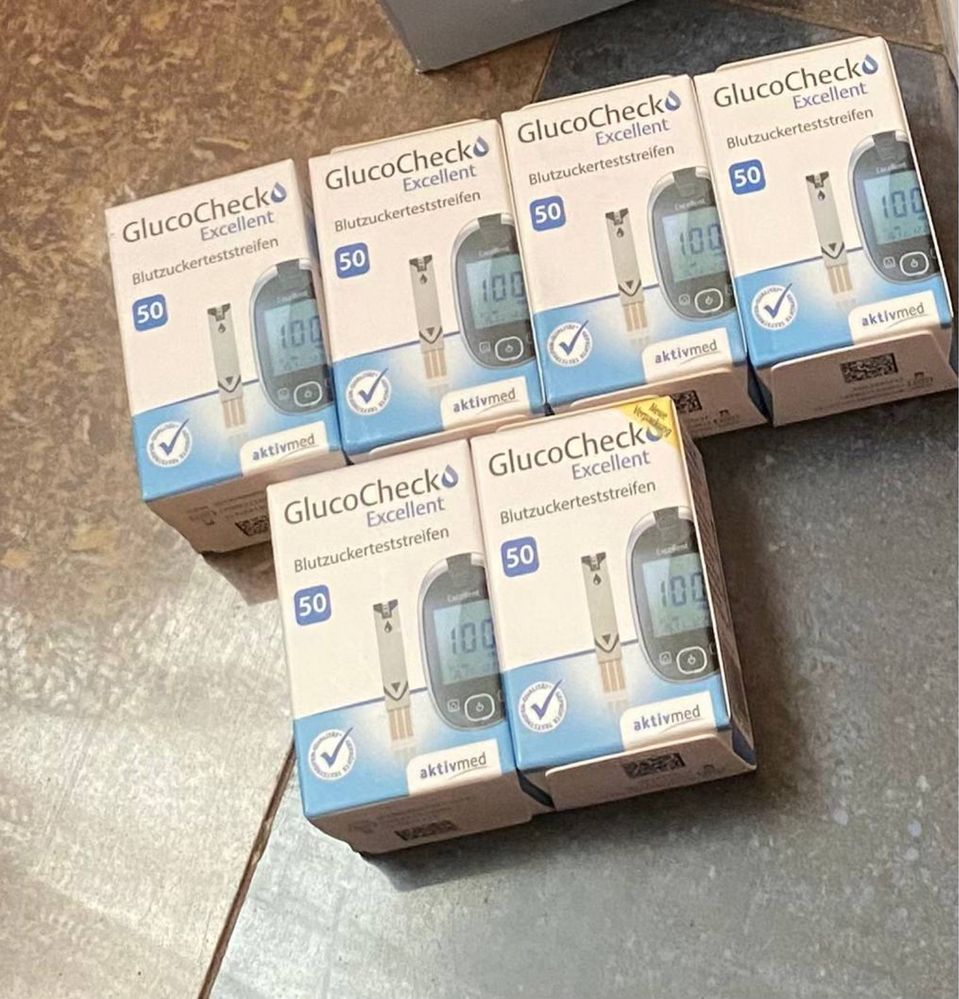 Глюкометр GlucoCheck Excellent полоски ланцеты