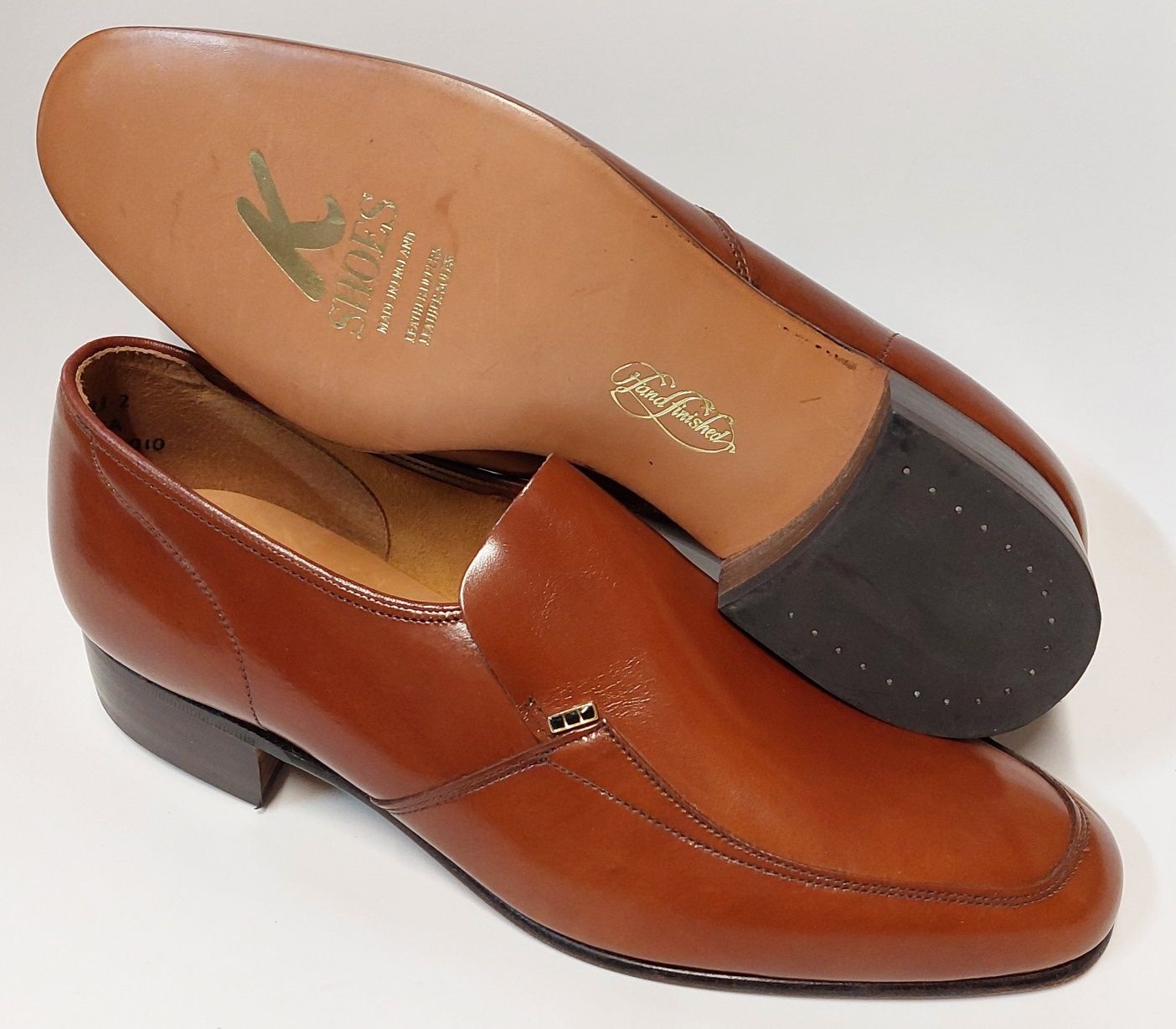 Buty K Shoes Loafers roz.40 Made in England  skóra naturalna