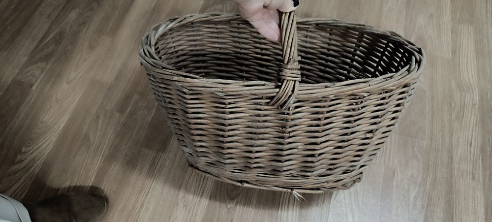 Cesta de verga usada