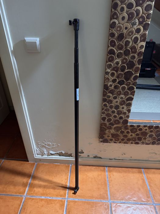 Barra telescopica 3m para fundos de papel fotografia seamless