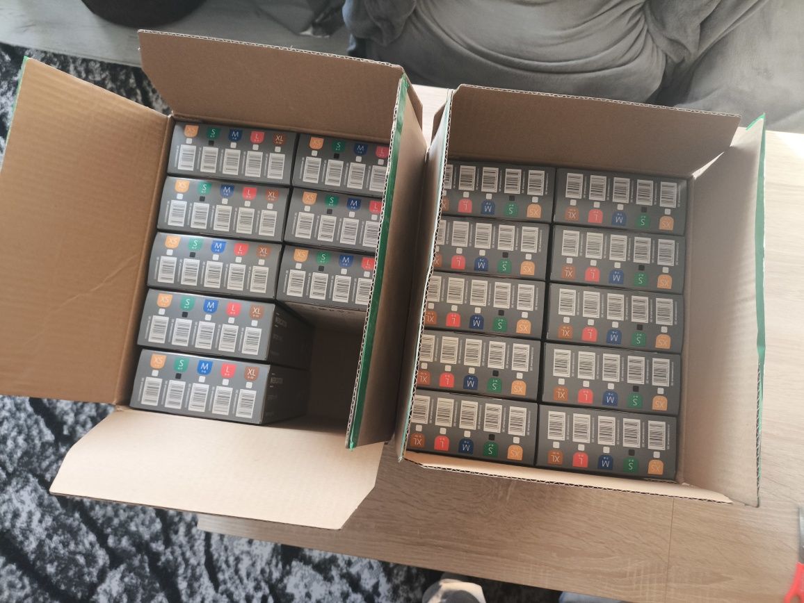 Rękawice winylowe Mercator simple vinyl - rozm. S / 18 opakowań