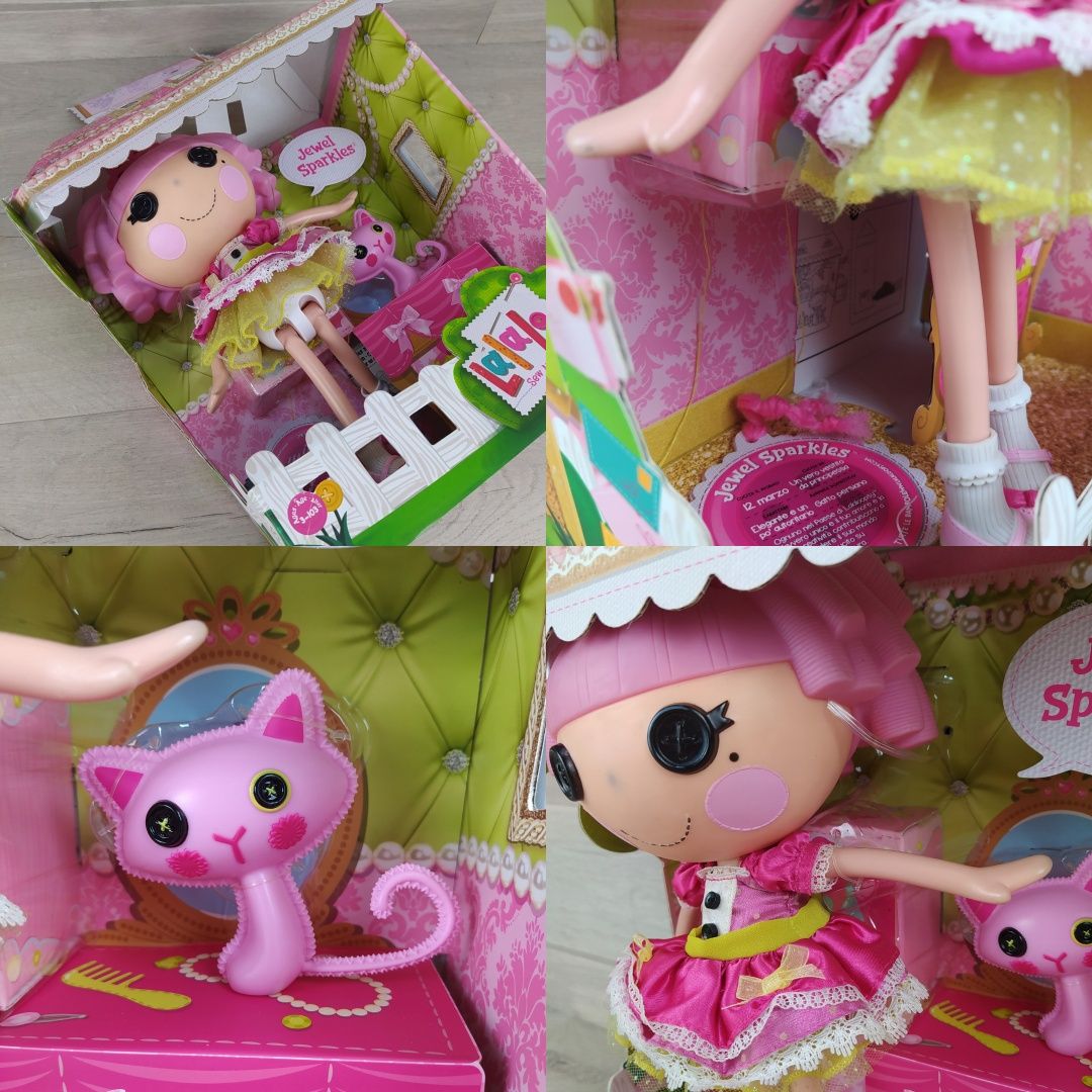 MGA Lalaloopsy Jewel Sparkles Lalka z kotem w domku 33 cm

Powystawowa