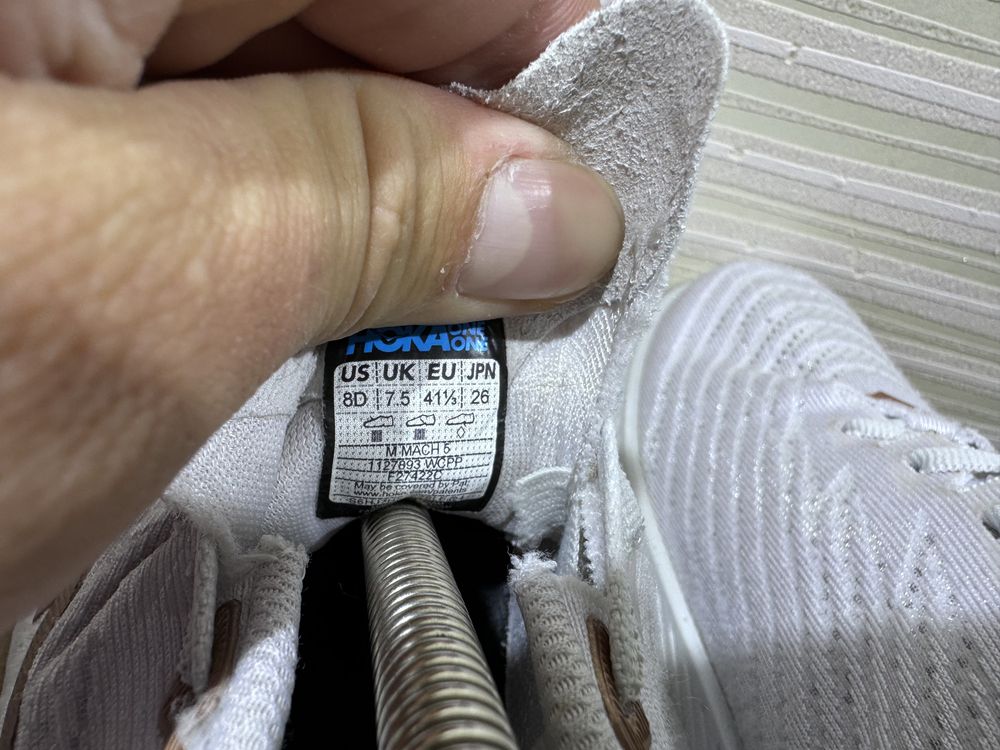 Кроссовки Hoka One One Mach 5 Розмір 41 Original Взуття