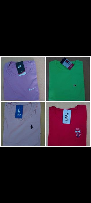 Bawełniane koszulki damskie. Od M do XXL