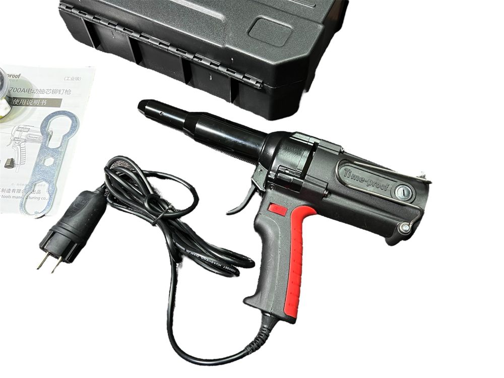 Заклепочник Time-Proof TAC 700A EU в кейсе + ремкомплект + клипса