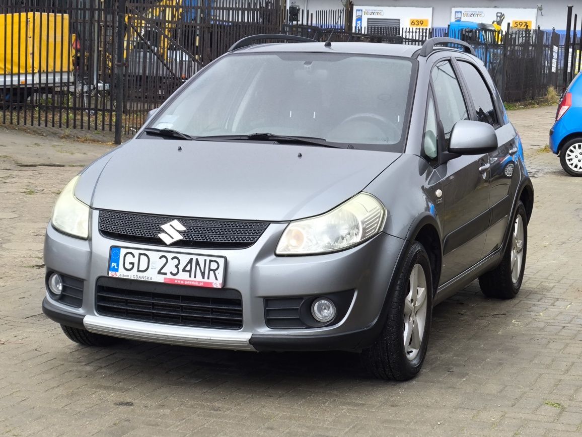 SUZUKI SX4 1.9DDiS 120Km Navi 2008Rok 2 KPL KÓŁ 1 Właściciel Klimatyza