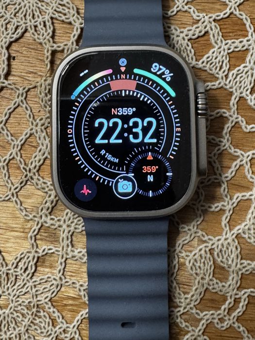 Apple watch ultra 3 novo com caixa fatura com 3 anos garantia
