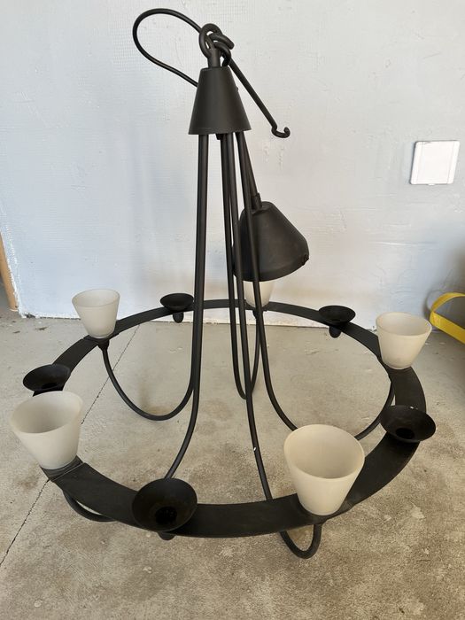IKEA Lerdal żyrandol loft kandelabr