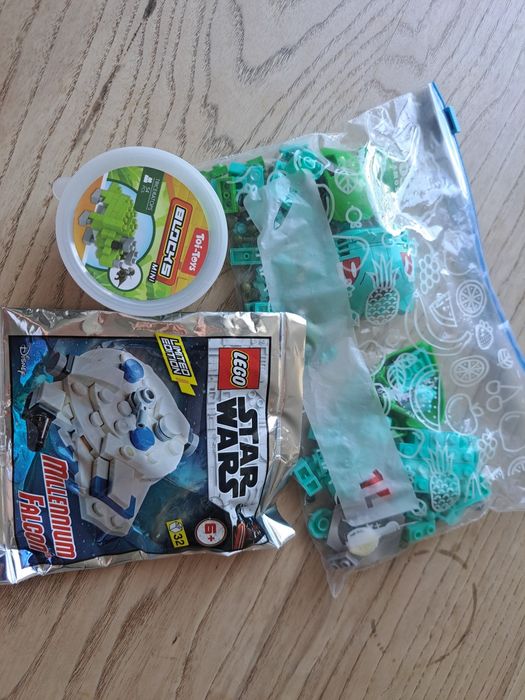 Zestaw lego star wars , pokemon i dino