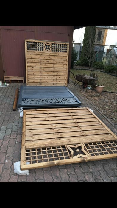 Płot Pergola 180x180 zaimpregnowana 4szt