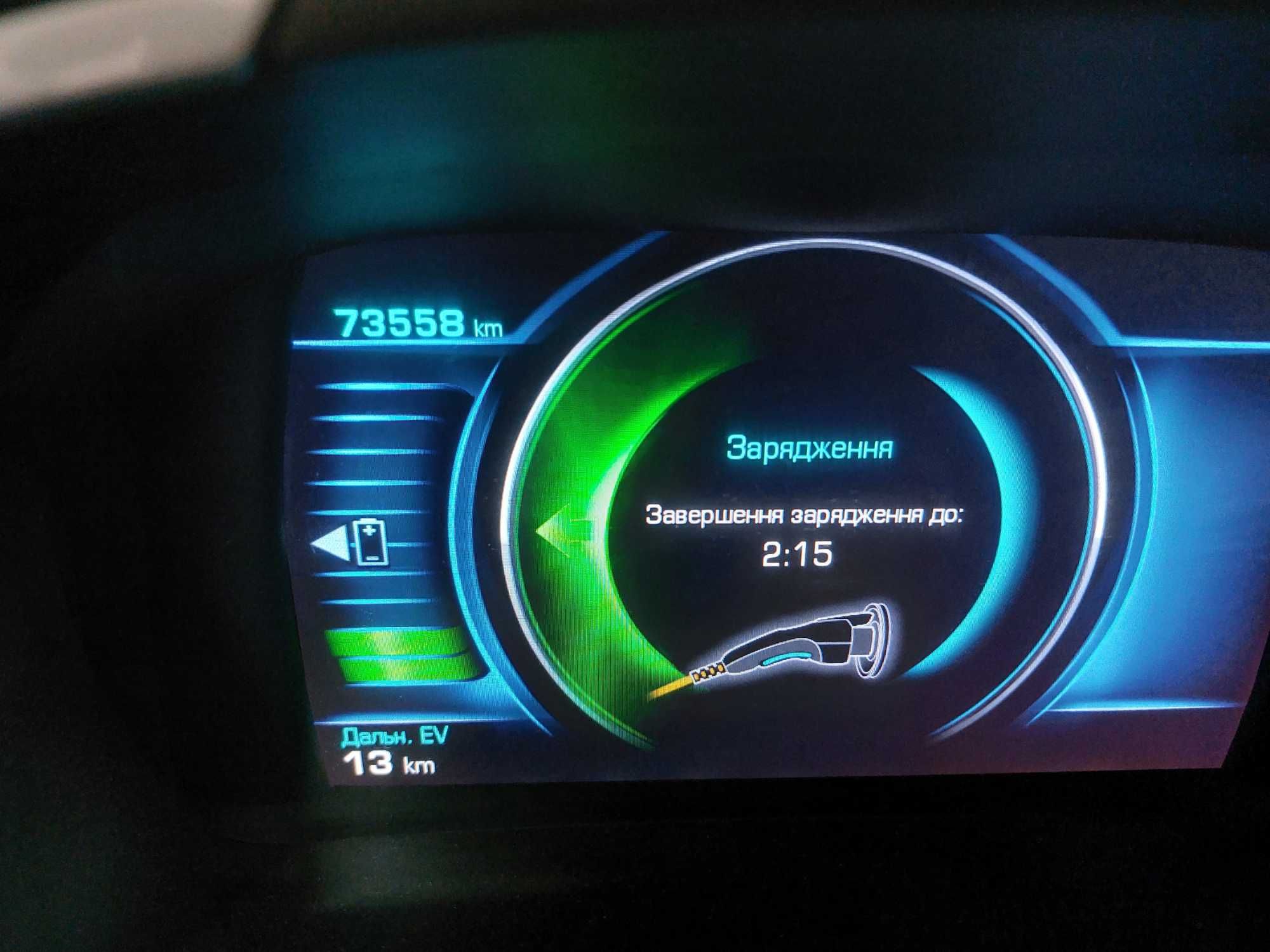 Chevrolet  VOLT2 2017р.в. укр.меню зарядний пристрій, Л131НГ