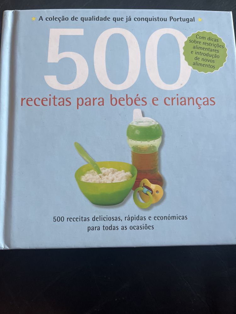 500 receitas para bebés e crianças