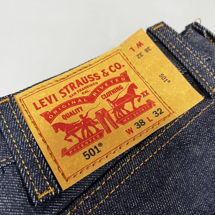 Чоловічі джинси Levi’s 501 Original Shrink-to-Fit Jeans - Rigid STF