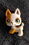Littlest Pet Shop oryginał #127 owczarek niemiecki pies 1 generacja