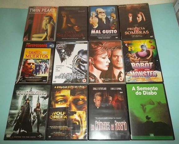 DVD - Lote de filmes de terror
