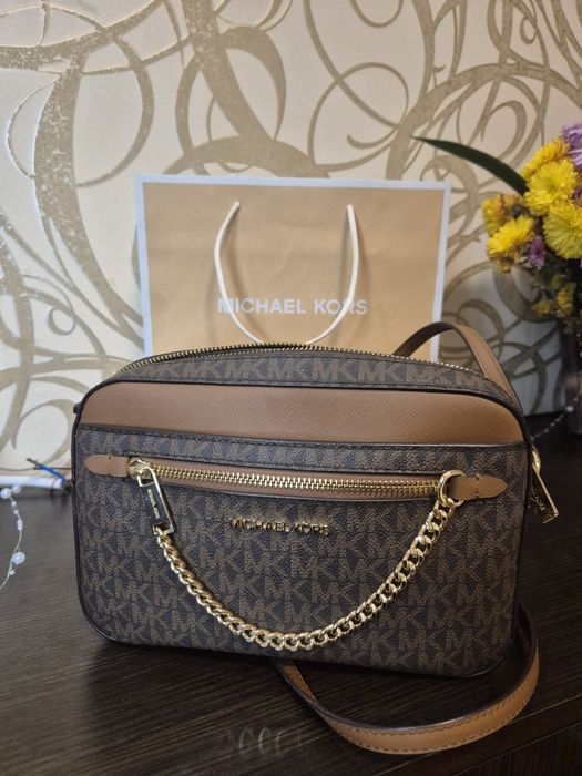 Сумка Michael Kors Jet Set кросс-боді сумка MK оригінал